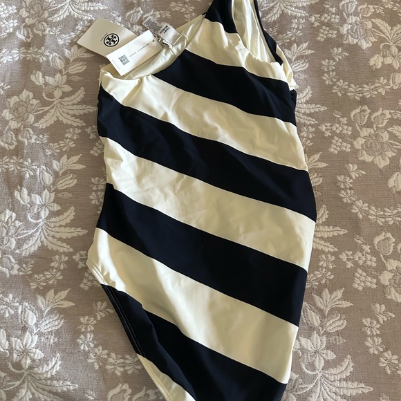 Tori Burch swimsuit sz m one shoulder - Picture 3 of 3